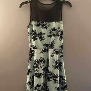 floral formal dress